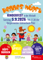 Plakat Hennes hüpft