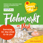 Plakat Flohmarkt im Park