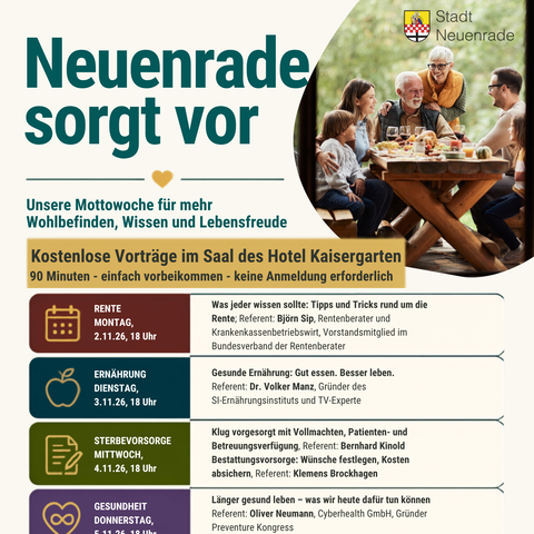 Neuenrade sorgt vor