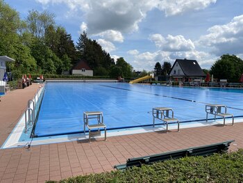 Das Freibad Friedrichstal.