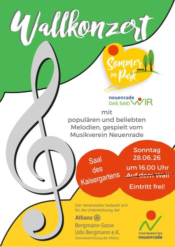 Wallkonzert 2026