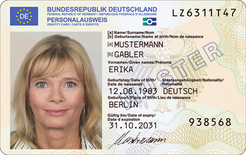 Der Personalausweis mit Online-Ausweisfunktion