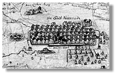 Die Stadt Neuenrade um 1771