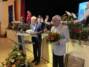 Jürgen Hederich erhält den Bürgerpreis 2023.