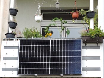 Stecker-Solaranlage