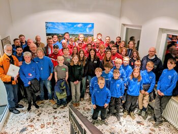 Viele Sportler durfte Bürgermeister Volker Klüter bei der Sportlerehrung auszeichnen.