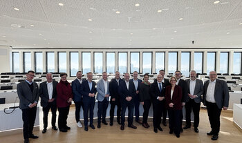 Landrat Ralf Schwarzkopf hatte die neu- und wiedergewählten Bürgermeisterinnen und Bürgermeister der Städte und Gemeinden ins Kreishaus Lüdenscheid eingeladen.